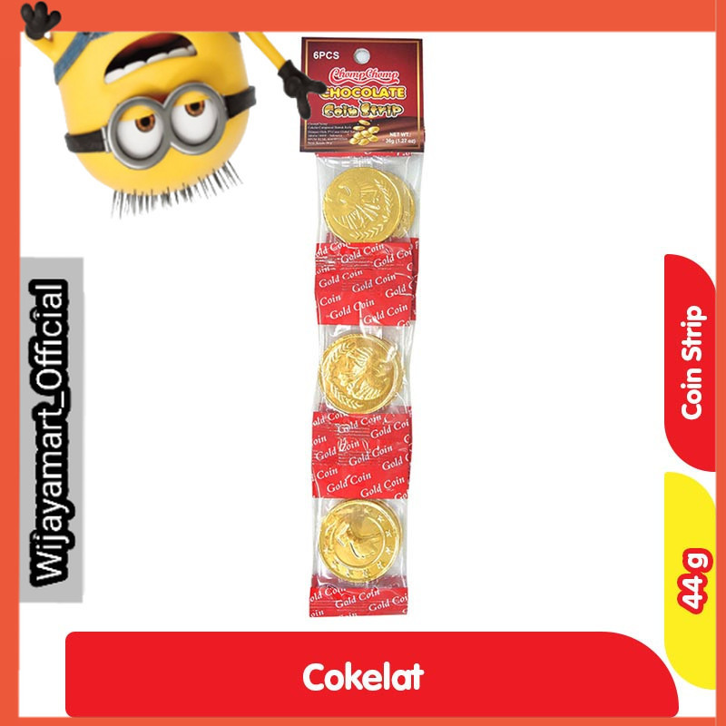 

Chomp-Chomp Koin Cokelat Strip 36 g