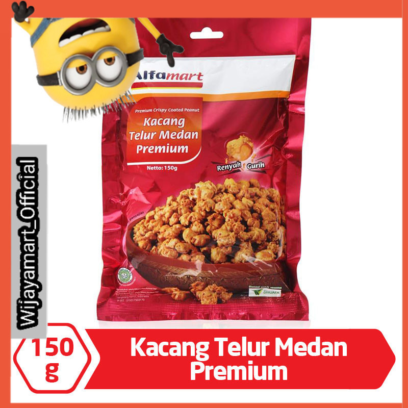 

Alfamart Kacang Telur Medan Premium 150 g