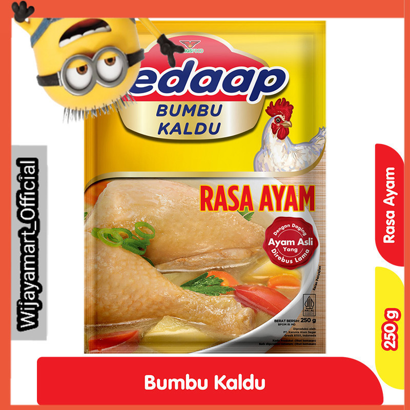 

Sedaap Bumbu Kaldu Rasa Ayam 250 g