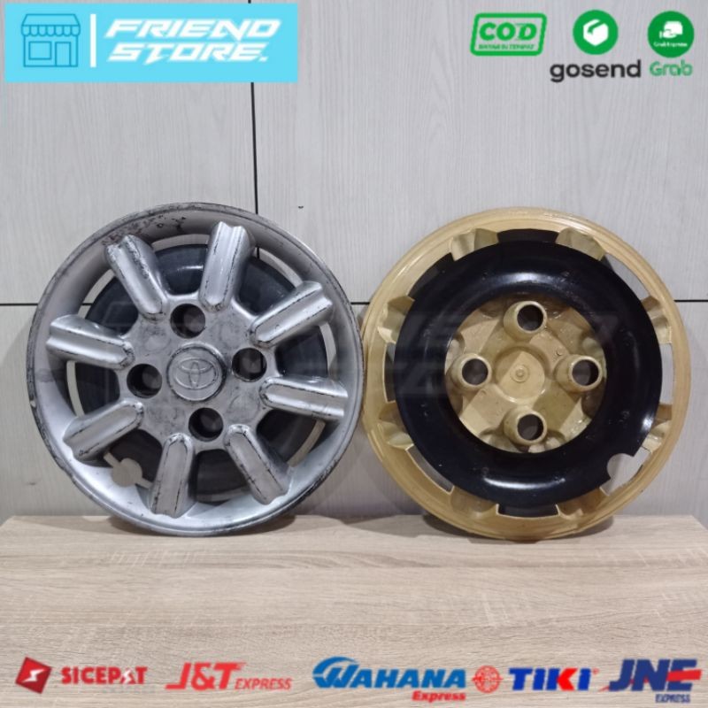 Dop Velg Ring 13 Toyota Kijang Original (Second)
