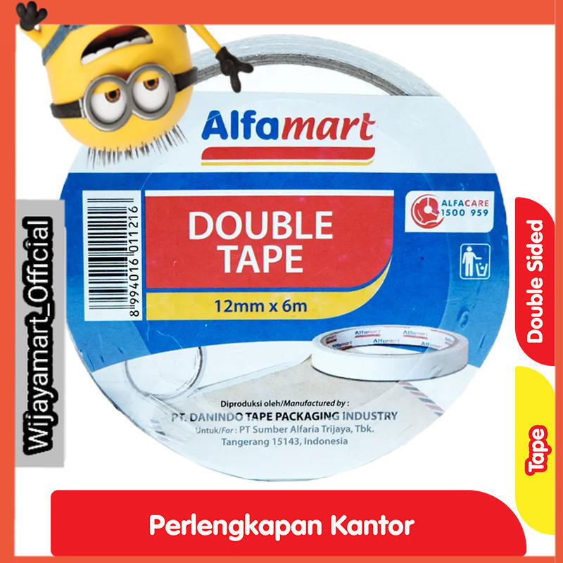 

Alfamart Perekat Dua Sisi 12 mm x 6 m