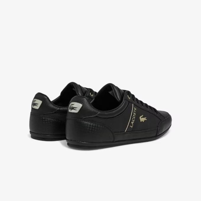 Sepatu Sneakers Pria Lacoste Chaymon - Black (41Cma0063-02H) Original Cindyaulia572