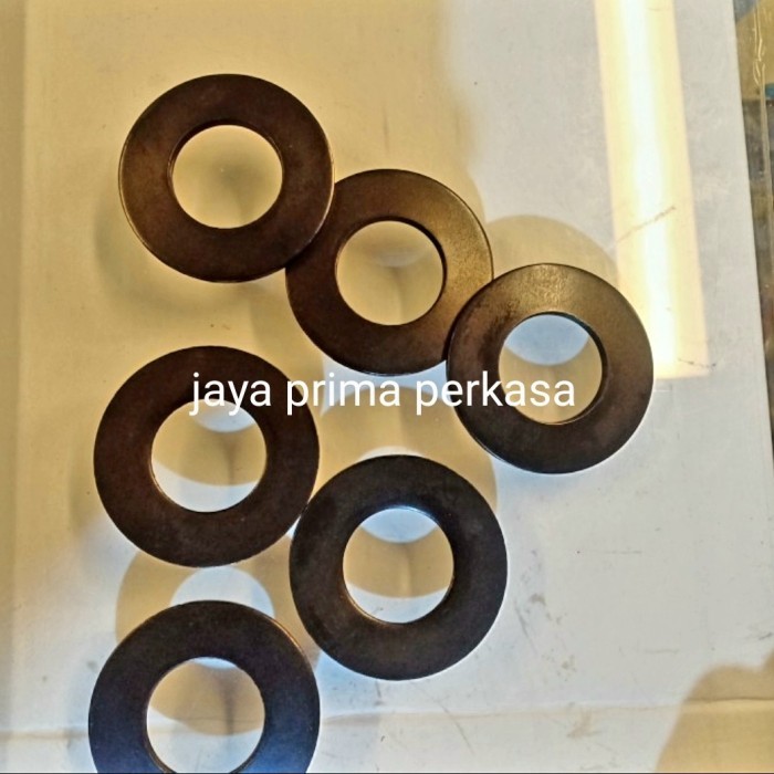 Sheeren - Ring Plat Cembung M24 / Ring Plat Baja Hitam M 24 / Ring Mangkok Baja