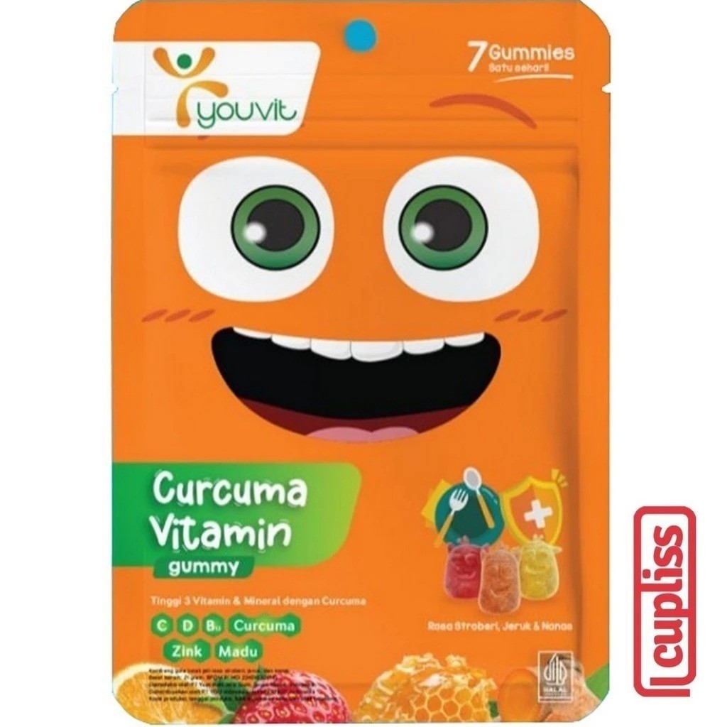 

HARGA TERJANGKAU! YOUVIT CURCUMA & VITAMIN ANAK 7 HARI CURCUMA ZINK DAN MADU MENAMBAH NAFSU MAKAN