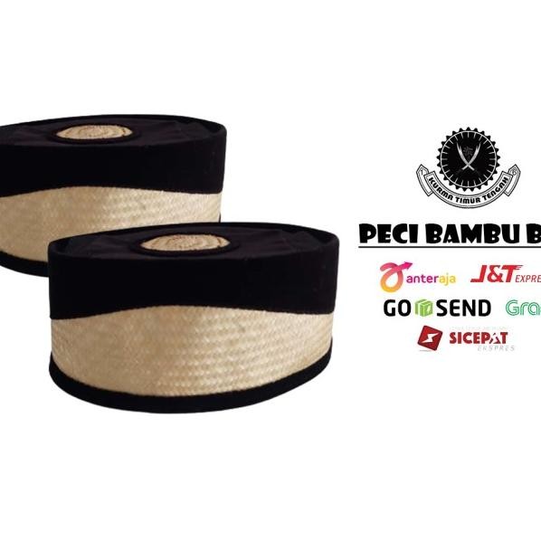 Peci/Songkok/Peci Bambu/Peci Bambu Anyaman/Peci Bambu B