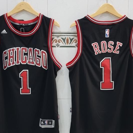 Baju Jersey Basket Nba Swingman Derri Rose Chicago Bulls