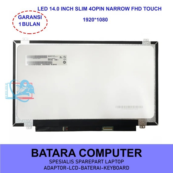 Jual Lcd Led Lenovo Thinkpad T470P T470S T470 T480 T480S Fhd Touch