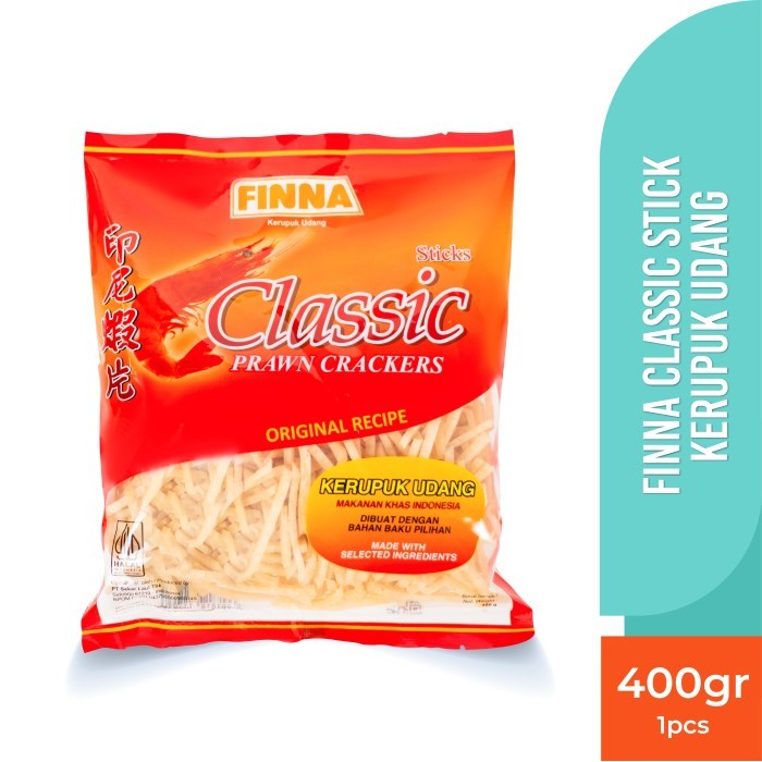 

Terlaris Finna Classic Stick Kerupuk Udang (Premium) SALE