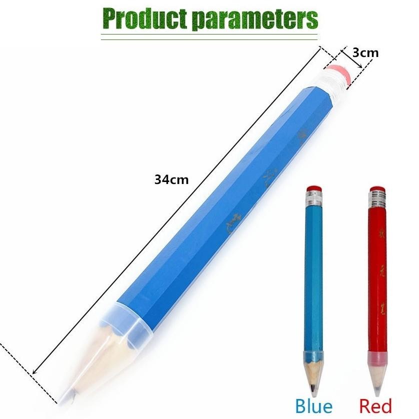 

PJ24 Pensil Jumbo Besar 33 CM Mainan Pencil Pensil Jumbo Hiasan Photo Kado Original