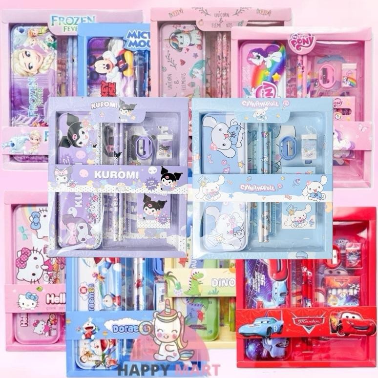 

PJ24 Kotak pensil little pony 6 collors kuromi / cinnamoroll Sale