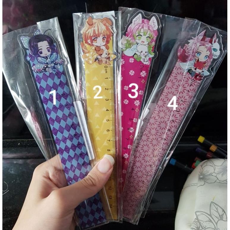 

XCT-2328 penggaris/bookmark demon slayer/kimetsu no yaiba Original