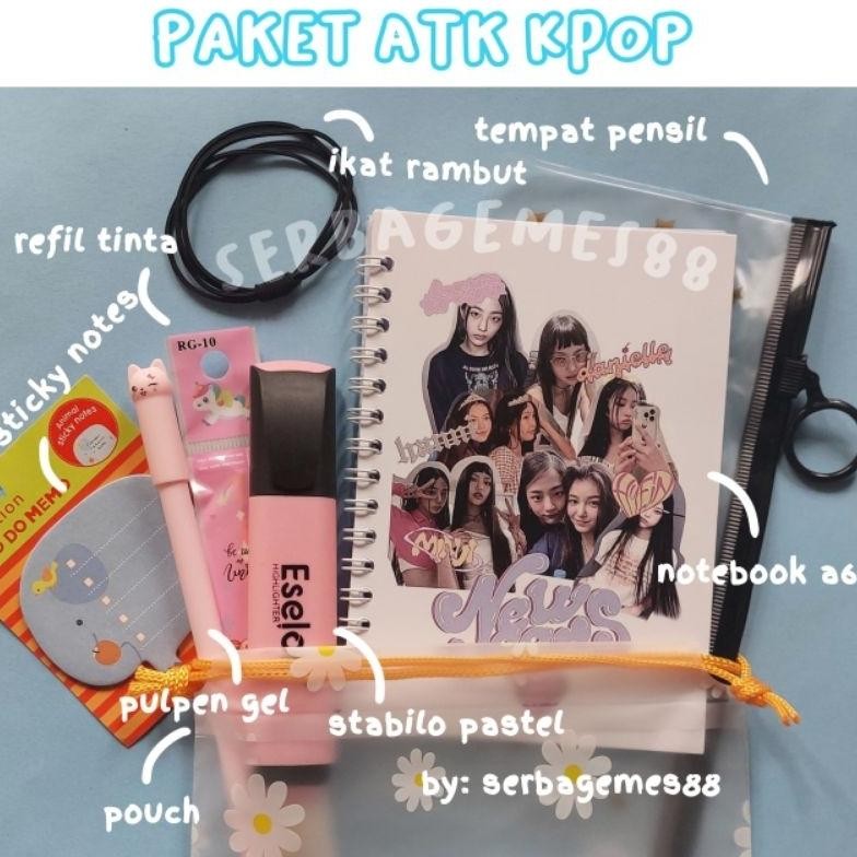 

My56 serbagemes88 - (K-POP) SET ALAT TULIS SEKOLAH 8IN1/ STATIONERY SET FANCY / ALAT TULIS / STATIONERY SET Hemat