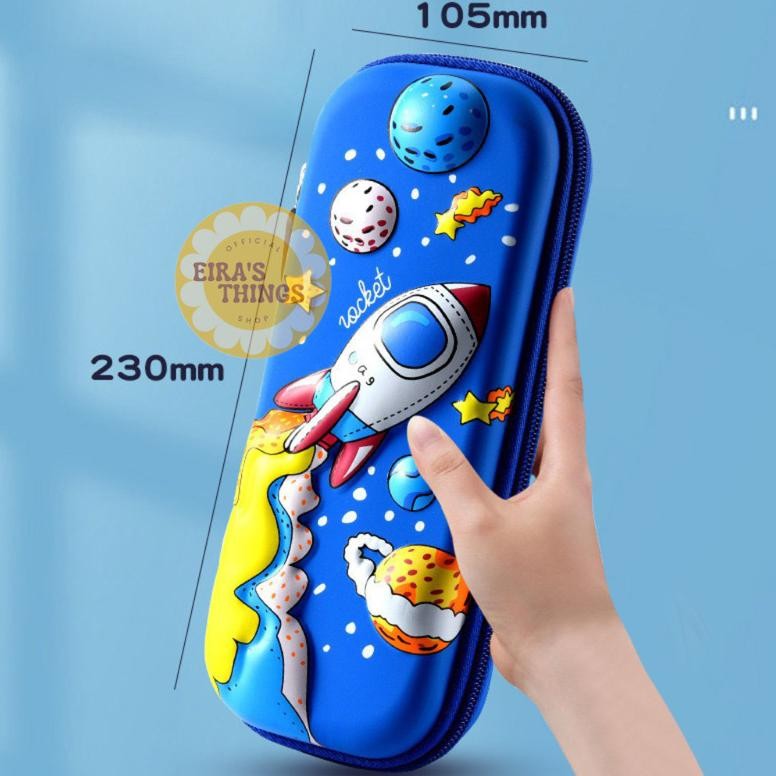 

VEX-2126 Tempat Pensil Anak Karakter 3D bahan EVA Anti Air / Tepak Kotak Pensil Sekolah Berkualitas