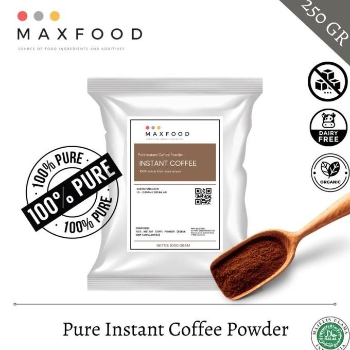 

Maxfood - Pure Coffee / Bubuk Kopi Tanpa Ampas 1 Kg