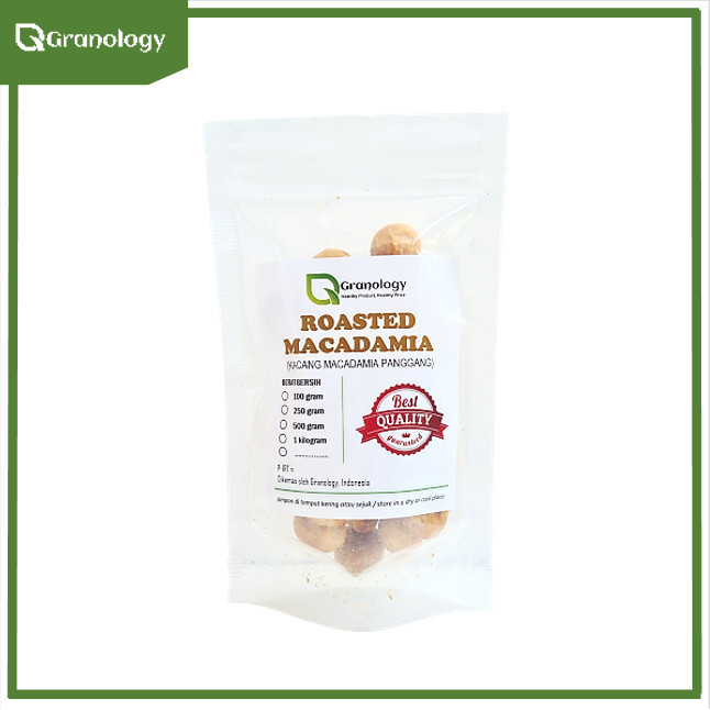 

BIG SALE Kacang Macadamia Panggang / Roasted Macadamia (100 gram) by Granology