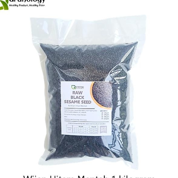 

Biji Wijen Hitam - 1 Kilogram