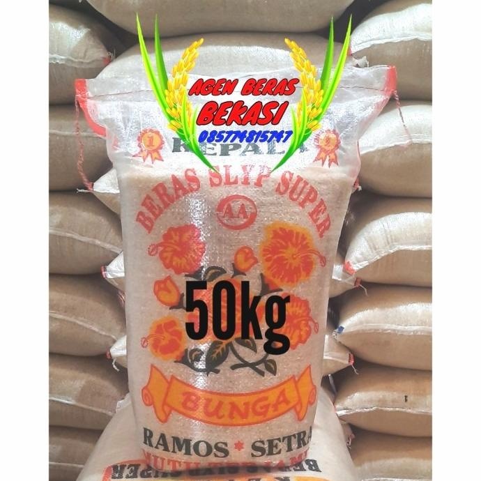 

BERAS MEDIUM SETRA RAMOS CA0 BUNGA 50KG MURAH