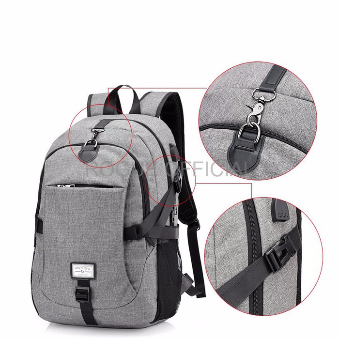 TAS MURAH TAS EXPORT TAS SLINGBAG LOGU Tas backpack anti maling Tas p