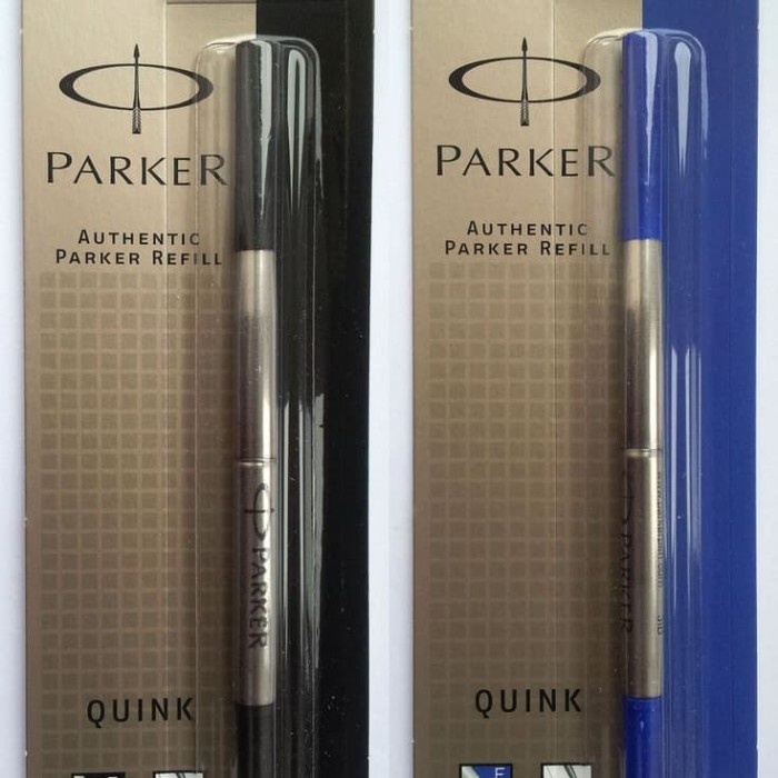 

REFILL ISI ULANG PARKER ROLLER BALL QUINK MEDIUM 0.7 BLACK & BLUE