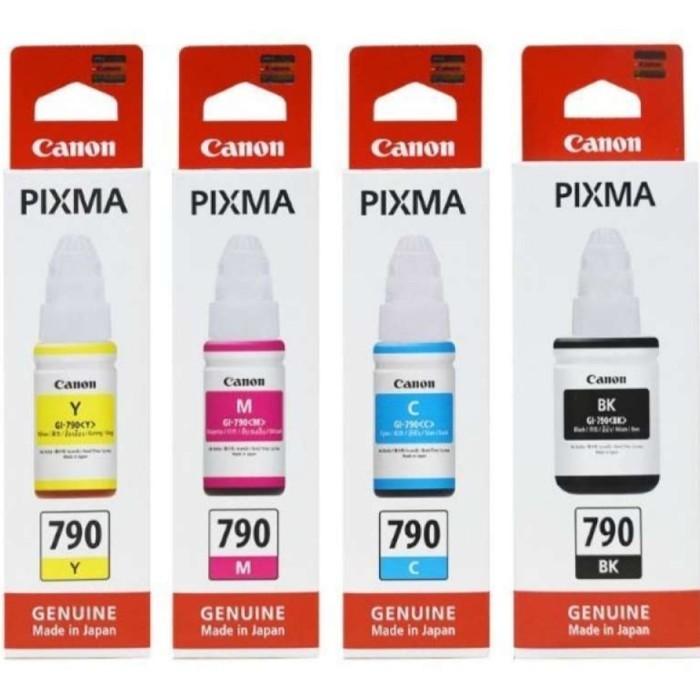 TINTA CANON 790 ORIGINAL ASLI 1SET