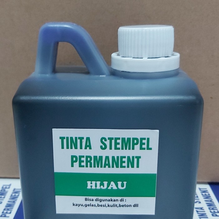 

TIBTA STEMPEL PERMANENT WARNA HIJAU ISI 500ML