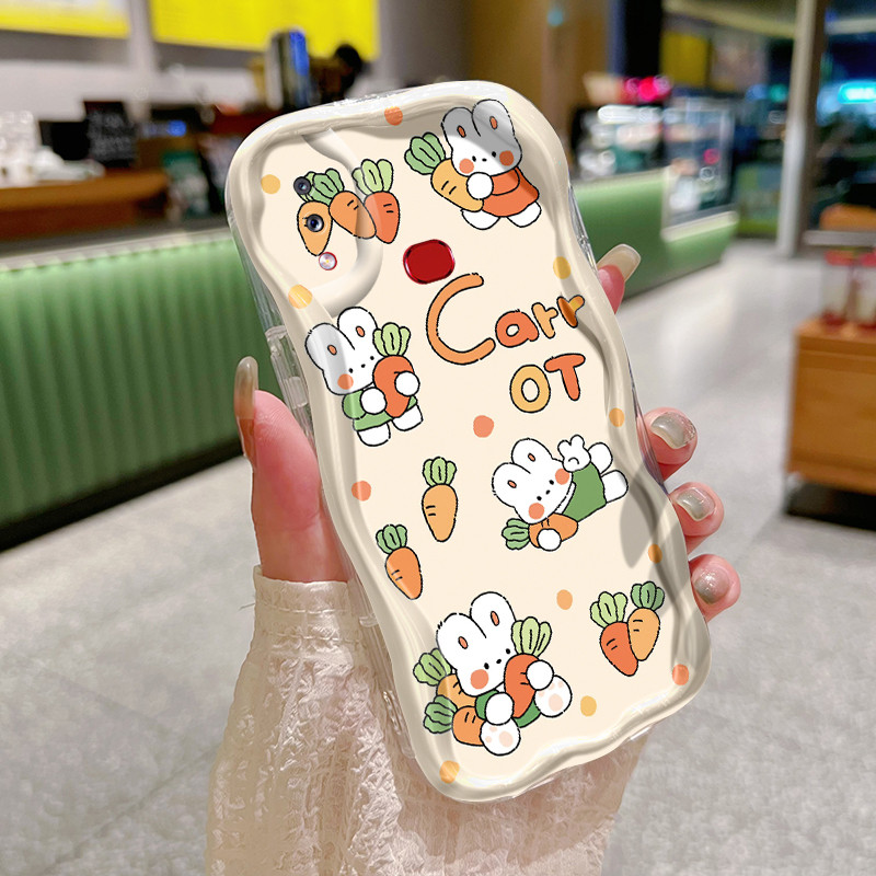 Casing Hp Untuk Samsung Galaxy A10s M01s Case Casing ponsel Softcase pola Smiley HP terbuat dari bah
