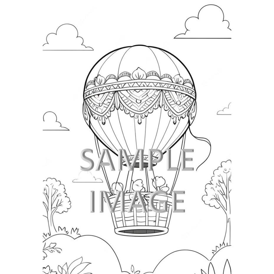 

Good Quality Kertas Mewarnai / Balon Udara / Buku Gambar Mewarnai Ukuran A5 / Coloring Book / Untuk Tk Sd Smp Good Quality