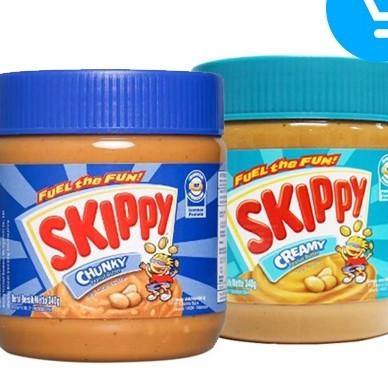 

Selai Skippy Jam - Peanut Butter/Spread (Cream / Chunky) 340G