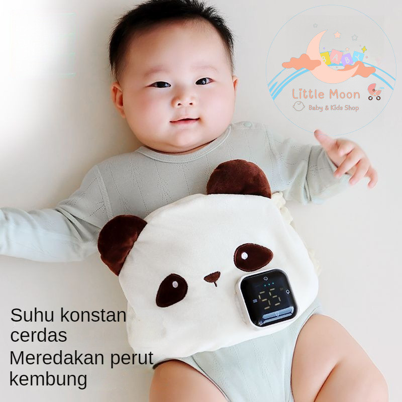 Kompres Hangat Perut Bayi, Alat Anti Diare & Kembung, Bantal Hangat Praktis untuk Bayi Baru Lahir