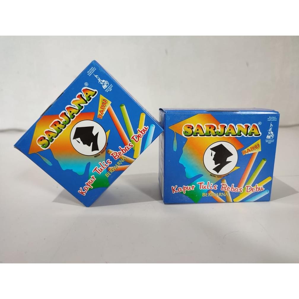 

Cod Hemat Sarjana Kapur Tulis Bebas Debu Berwarna 50 Batang Racun Shopee Aman Terbaik