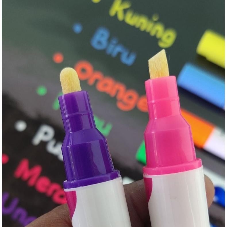 

Ready Order Termurah Spidol Bazic Fluorescent Chalk Marker Terpopuler Bahan Terbaik