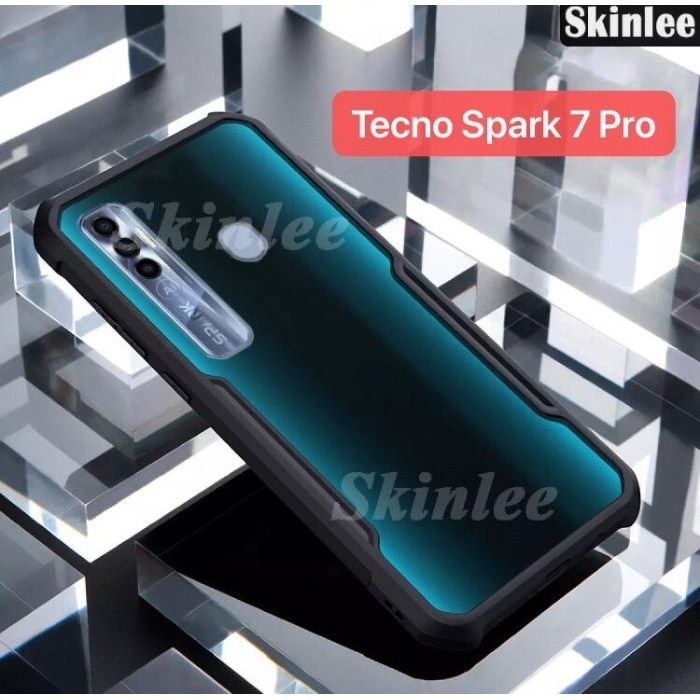Hot Sale Tecno Spark 7 Pro Soft Case Silikon Casing Cover Hard Ring Hp Premium Aqs