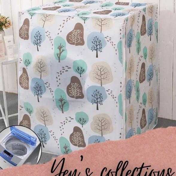 Cover Utup Mesin Cuci Ukuran Besar 10Kg Bukaan Atas