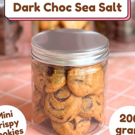 

Crispy Dark Choc Sea Cookies Toples | Honeybear Bakery Coklat Chip Kado Kue Kering Kado Ultah