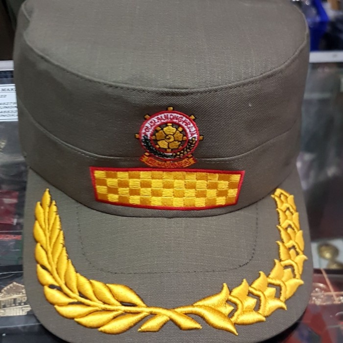 Auliya Topi Komando Pol Pp Hijau