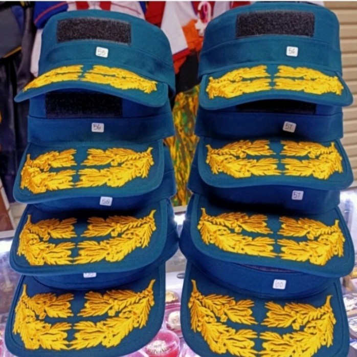 Auliya Topi Komando Pdh Angkatan Laut Pamen/Pati