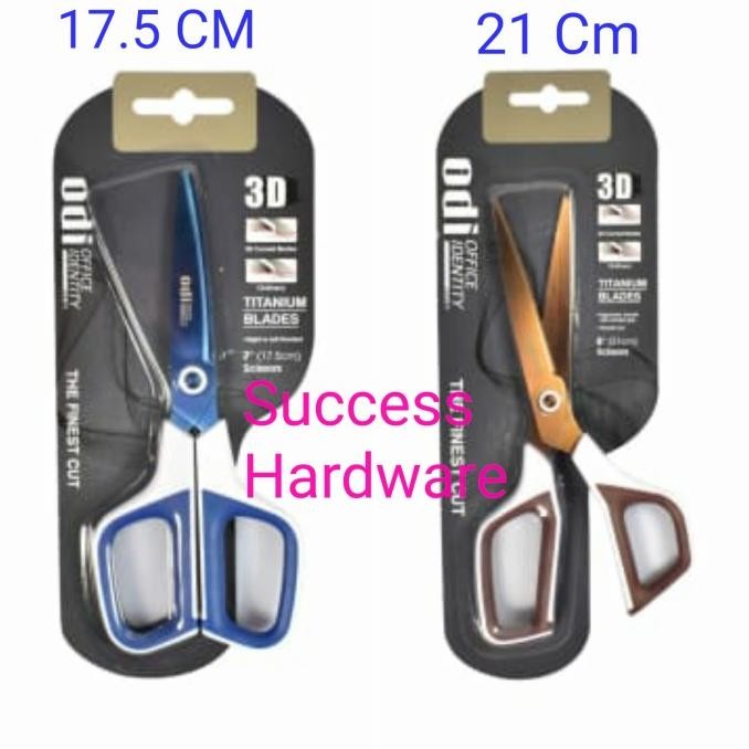 

GUNTING 3D CURVED BLADE TITANIUM ODI SCISSORS WITH 3D BLADE 17.5CM 14