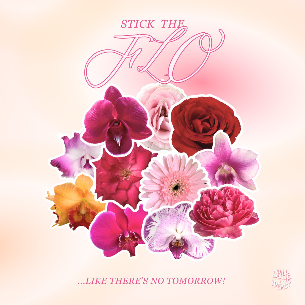 

Stick The Flo // flower stickers