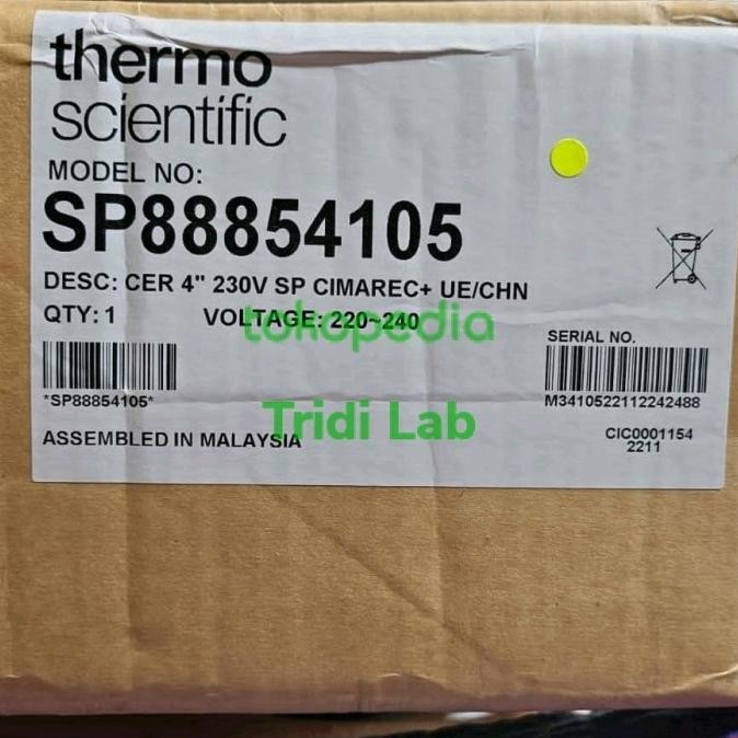 

[ Benja ] Thermo Scientific Sp88854105 Hot Plate Stirrer 4X4 Inch