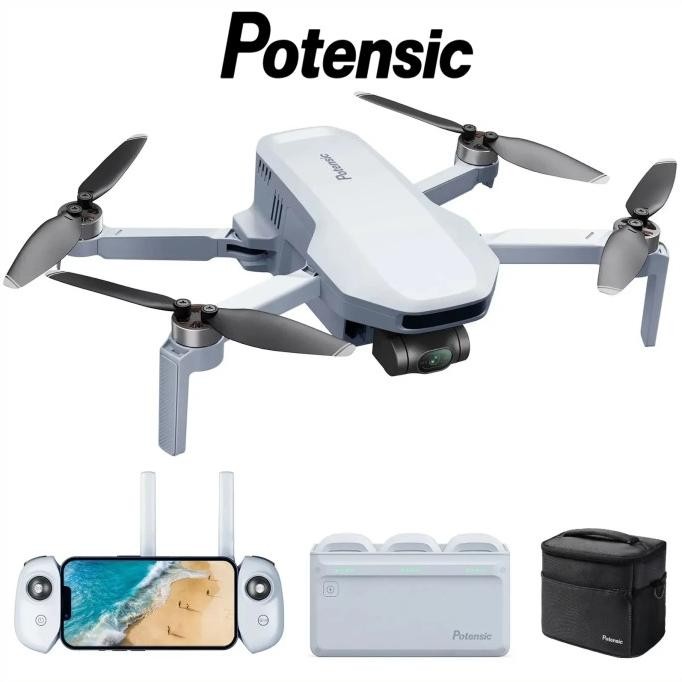 Potensic Atom Drone 3 Axis Gimbal 6Km Gps 4K Drone Quadcopter Murah