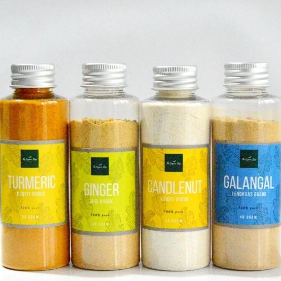 

(Hemat) Theorganicstop Paket Bumbu Dasar 3 Jahe+Lengkuas+Keri+Kunyit