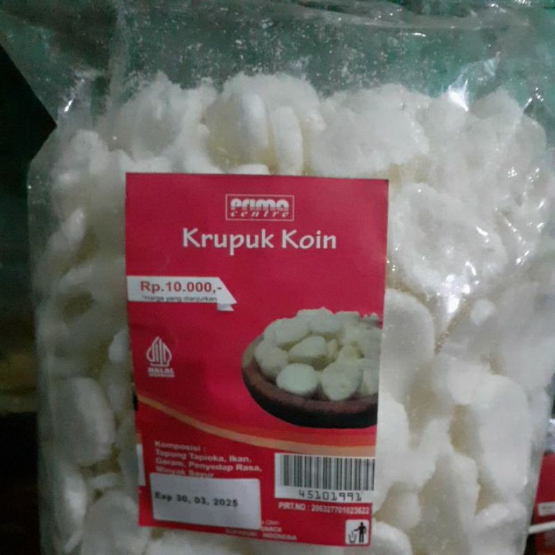 

krupuk koin kemasan 10 ribu