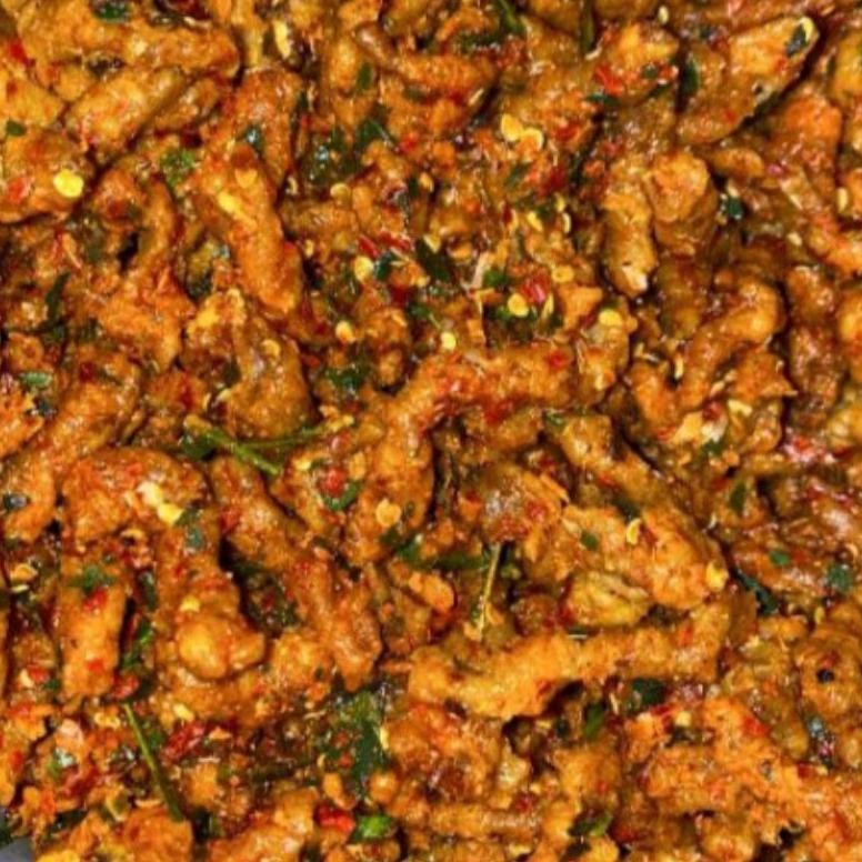 

Sale Keripik Usus Pedas (1 Kilogram Dan 500 Gram) High Quality