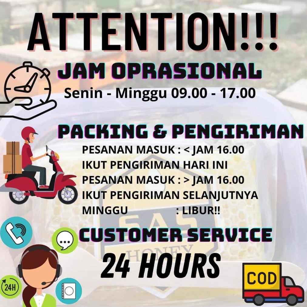 

Sale Madu Sarang Asli Murni Melifera 250Gr Murah