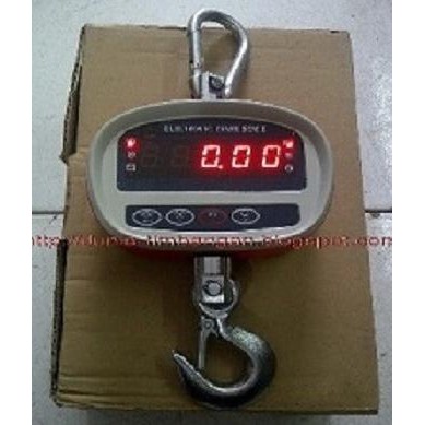 Timbangan Gantung Digital 150 Kg Atau 300 Kg Power Batre A2 [ Delpha ]