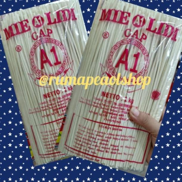 

Ori Mie Lidi Putih Medan Cap A1 1000 Gram Murah