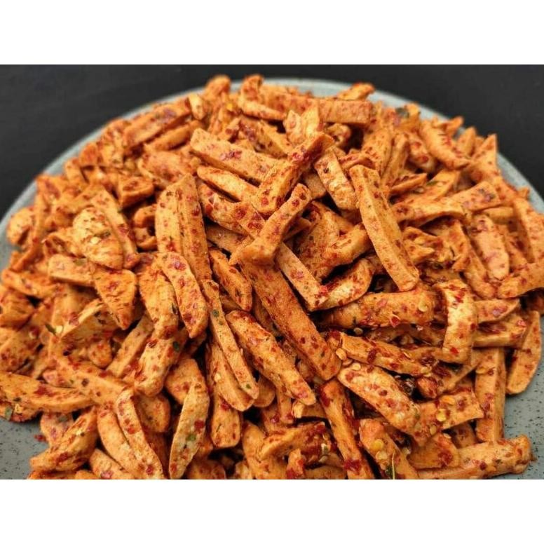 

Ori Basreng Pedas Daun Jeruk Isi 1Kg /Baso Goreng /Basreng Kiloan Murah