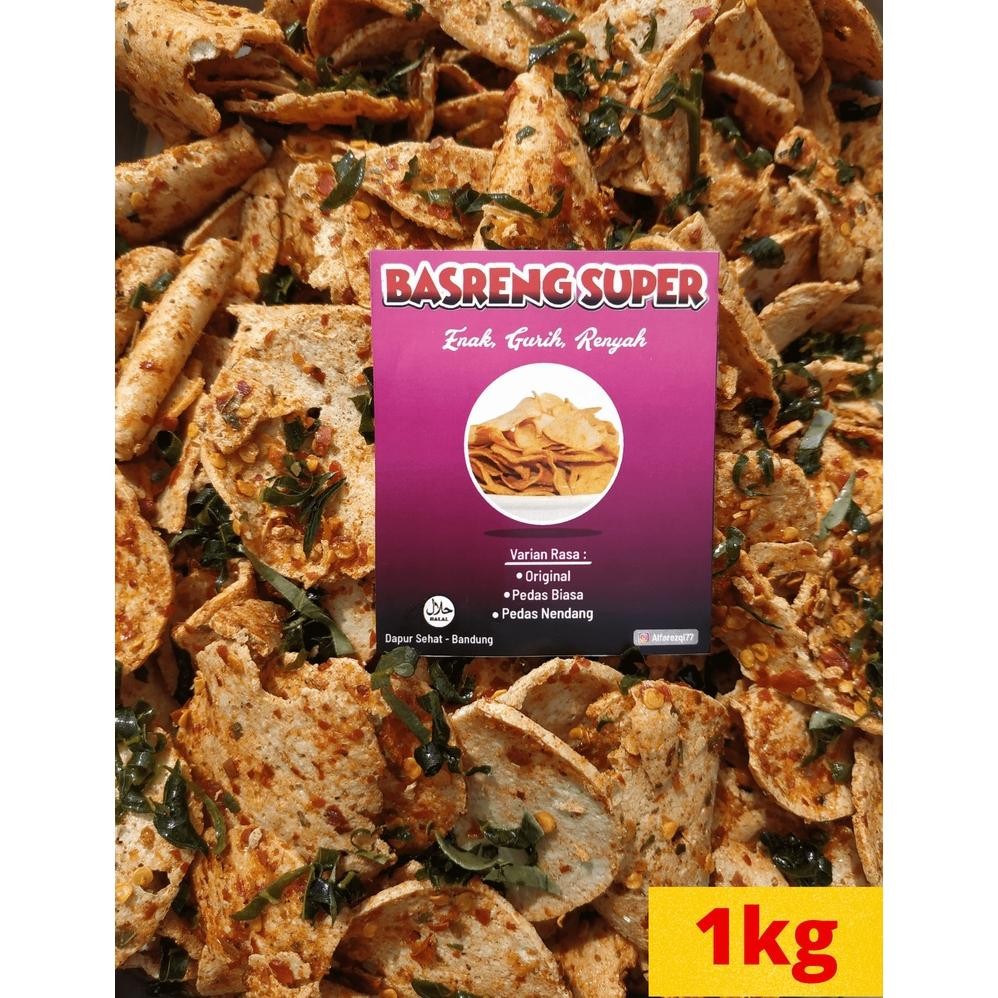 

Flash Sale Basreng Bulat 1Kg / Basreng Daun Jeruk / Basreng Kiloan Grosir