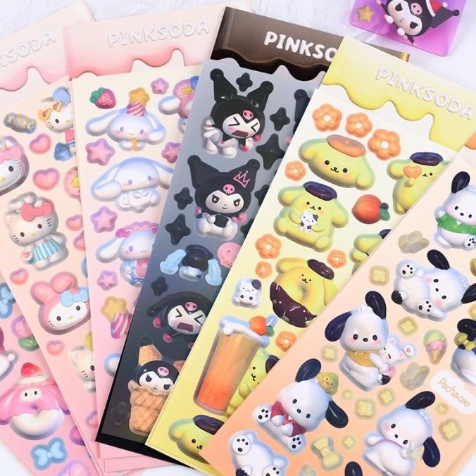 

Sticker Pompurin Kuromi Lucu Stiker Hiasan Laptop Hp Deco Stiker Anak