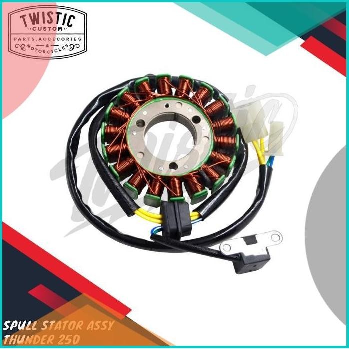 Spull Spul Magnet Stator Assy Motor Thunder 250 GSX 250 OEM 140BZ4 su